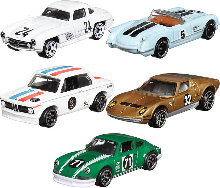 Тематична машинка &quot;Вінтажні перегонові&quot; Hot Wheels HRT81 Різнокольоровий