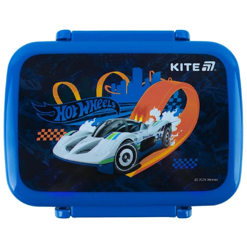 Ланчбокс Kite Hot Wheels HW25-160 420 мл Різнокольоровий  Фото №1