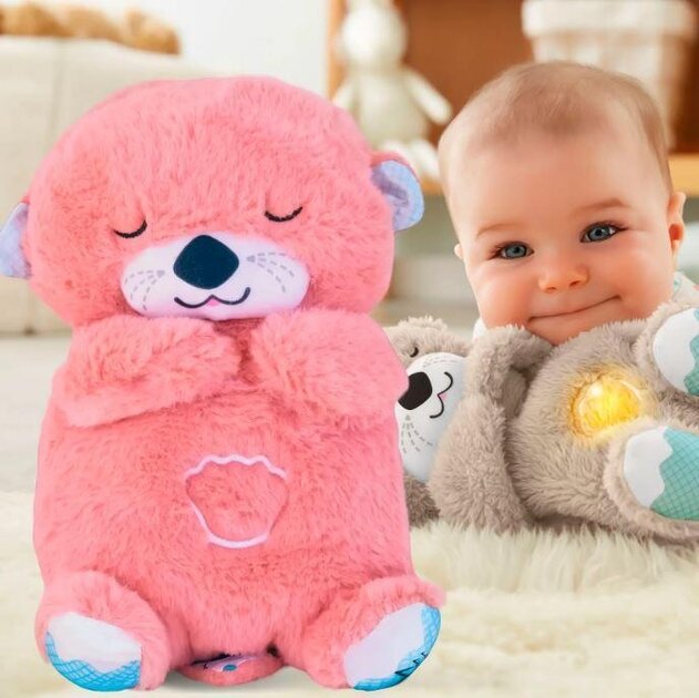 Интерактивная игрушка &quot;Сплюшка&quot; M17925 28 см Розовый