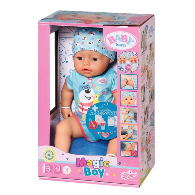 Лялька &quot;Чарівний хлопчик&quot; BABY BORN 834992 43 см Різнокольоровий