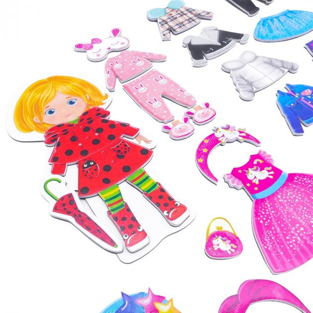 Магнітна одягалка &quot;Trendy girl&quot; Vladi Toys VT3702-23  Фото №3