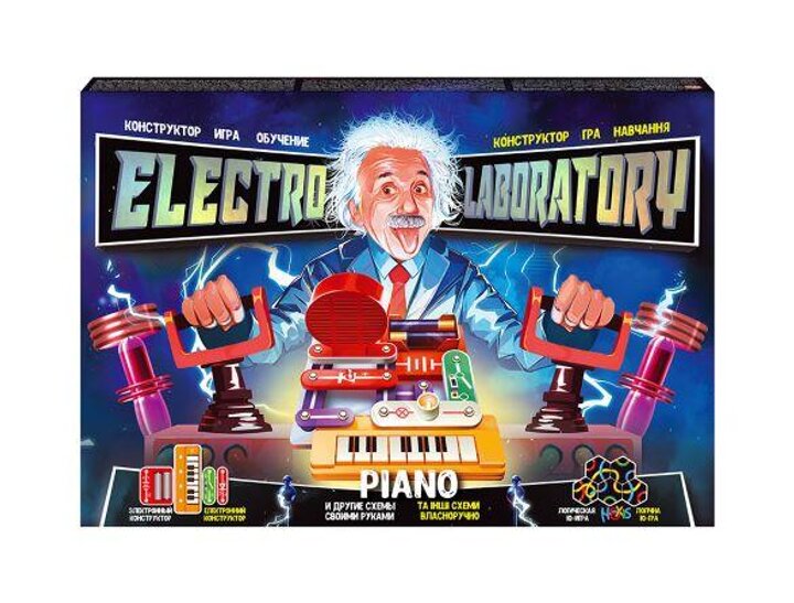 Купить Электронный конструктор «Electro Laboratory. Piano» Danko Toys ELab-01-02 Разноцветный Артикул: 2000904728329