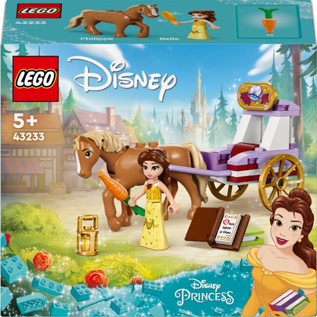 Конструктор LEGO Сказочная карета Белль 43233 62 детали Разноцветный