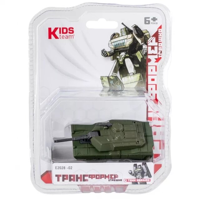Купити Іграшка-трансформер "Танк Abrams" Kids Team E2028-02 (4824522028023) Артикул: 4824522028023 Фото повноекранне №3