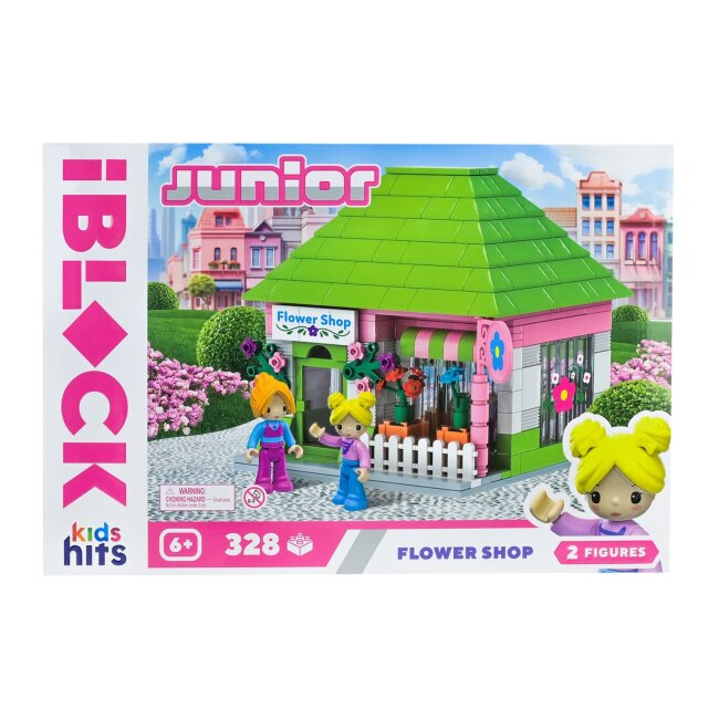 Купити Конструктор IBLOCK JUNIOR Kids hits KH08/013/11 328 ел. Різнокольоровий Артикул: IBLOCK JUNIOR Фото повноекранне №1