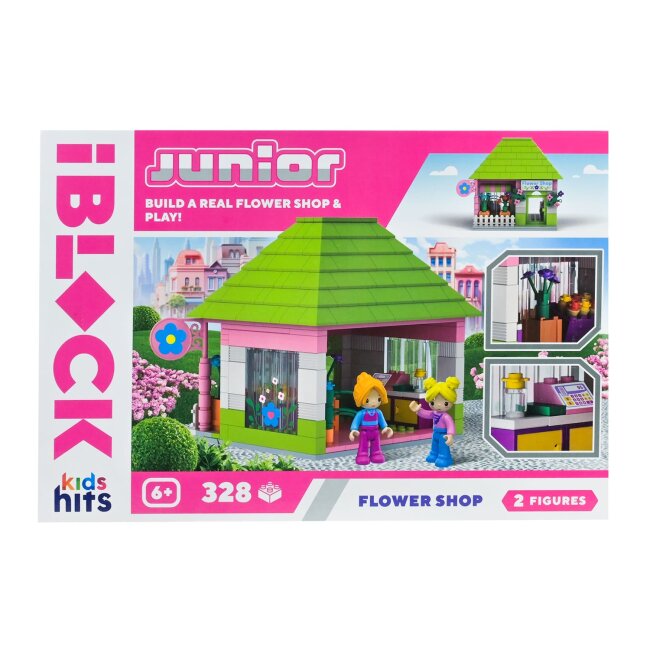 Купити Конструктор IBLOCK JUNIOR Kids hits KH08/013/11 328 ел. Різнокольоровий Артикул: IBLOCK JUNIOR Фото повноекранне №2