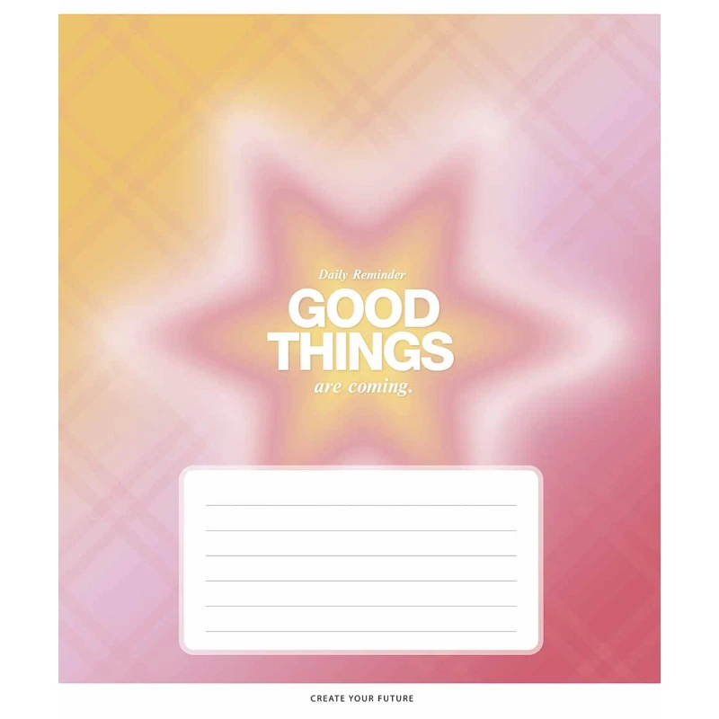 Тетрадь ученическая &quot;Good things&quot; Школярик 018-3526L 18 л. Разноцветный  Фото №1