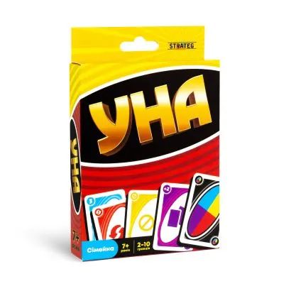 Настольная карточная игра Strateg УНА classic 30447 Разноцветный  Фото №0