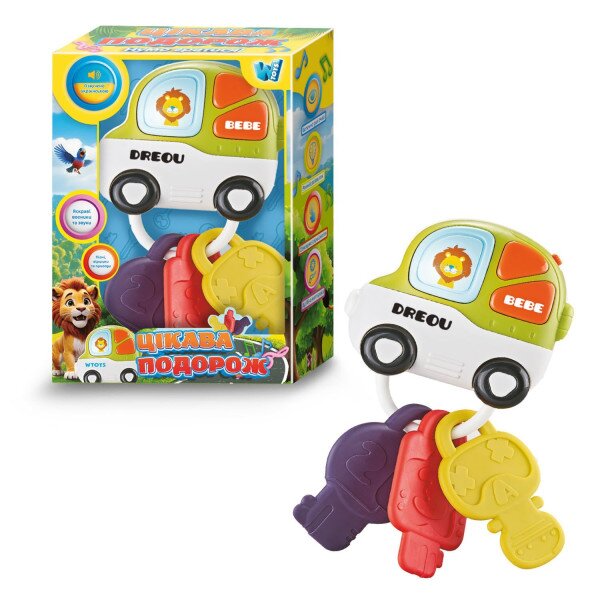 Музична іграшка “Цікава подорож” WToys 45093 Салатовий