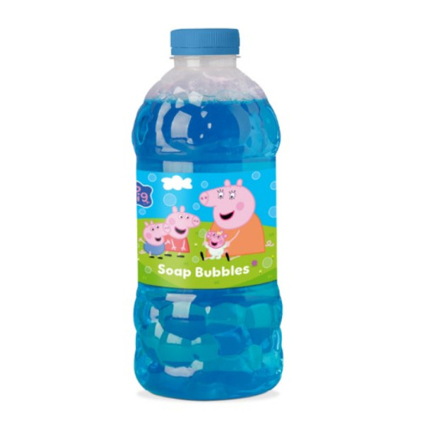 Купити Мильні бульбашки «Peppa Pig» 200727 1000 мл Різнокольоровий Артикул: 4823115914156 Фото №1