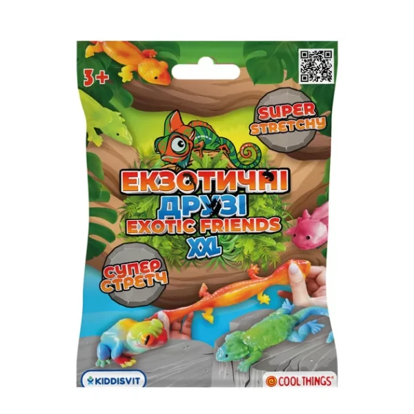 Купить Игрушка-сюрприз COOL THINGS-ЭКЗОТИЧЕСКИЕ ДРУЗЬЯ XXL RR005 Разноцветный Артикул: 8053306206951 Фото №2