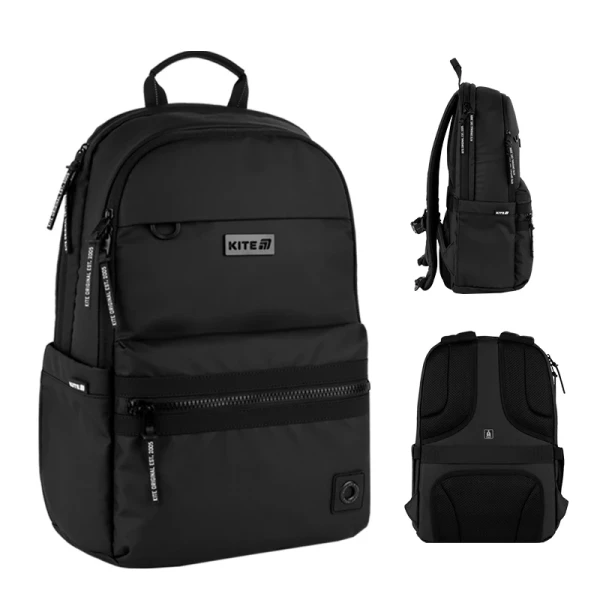 Рюкзак чоловічий Kite K25-2721L-1 Чорний