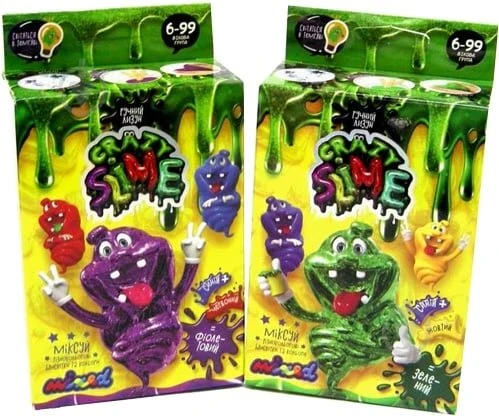Купить Безопасный образовательный набор для проведения опытов "Crazy Slime" мини SLM-02-01U,02U,03U,04U Разноцветный Артикул: 2000100019368 Фото №1
