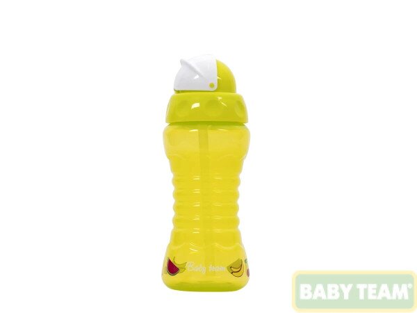 Поїльник з трубочкою для подорожей BABY TEAM 5005 300 мл Салатовий