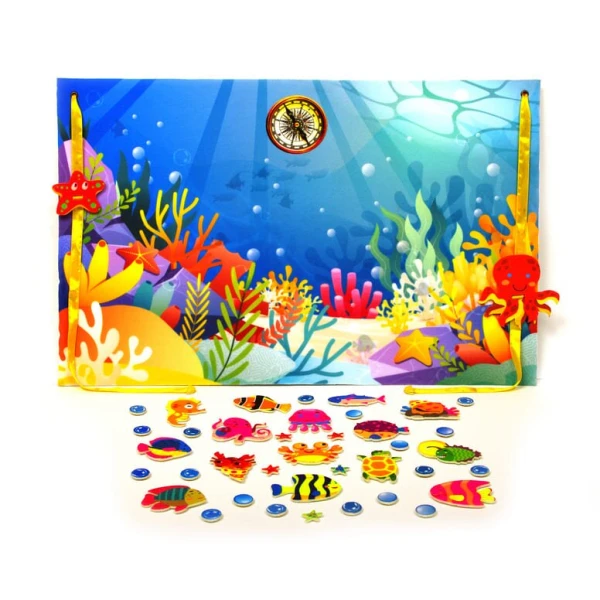 Купити Розумний килимок "ЗАГАДКОВИЙ ОКЕАН" 5661 Різнокольоровий Артикул: 97802013795661 Фото №1