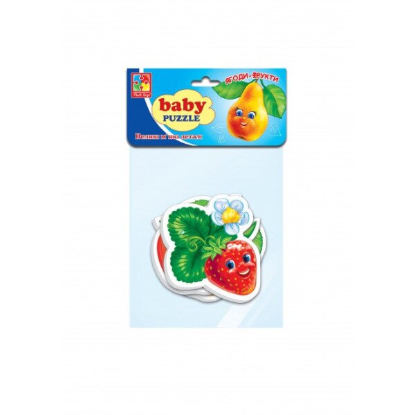Купити Бейбі пазли "Фрукти" Vladi Toys VT1106-77 (4820174841027) Артикул: 4820174841027 Фото №1