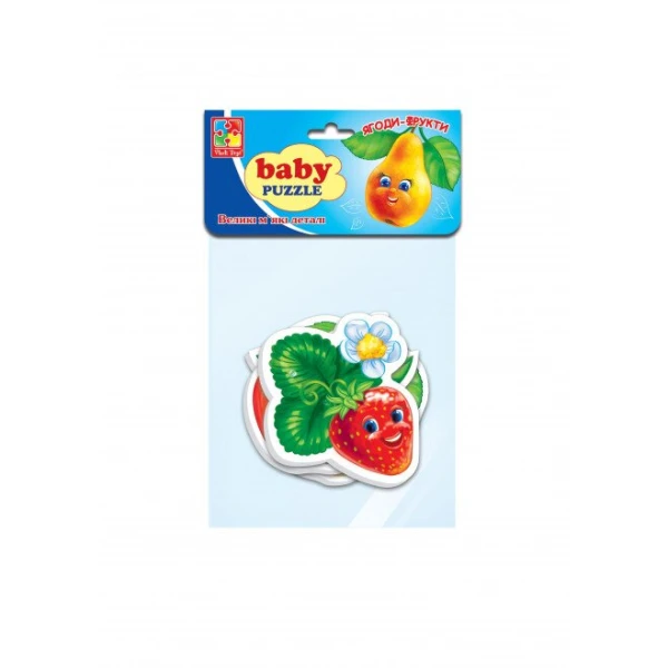 Купить Бейби пазлы "Фрукты" Vladi Toys VT1106-77 (4820174841027) Артикул: 4820174841027 Фото №1