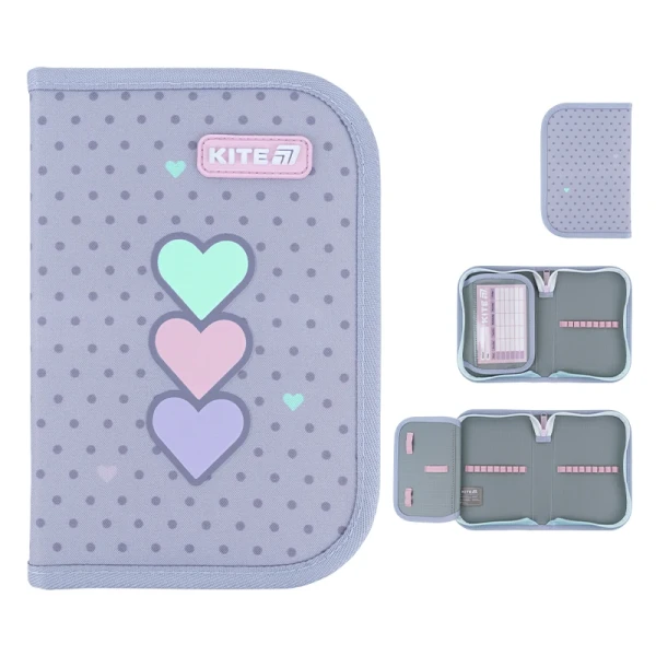 Купити Пенал Lovely Kite K26-621-3 Різнокольоровий Артикул: 4063276270948 Фото №1