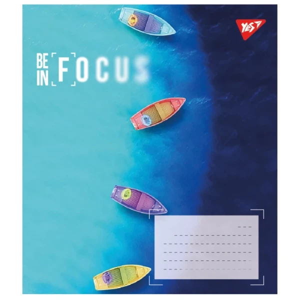 Зошит учнівський &quot;Be in focus&quot; YES 767370 48 арк. Різнокольоровий
