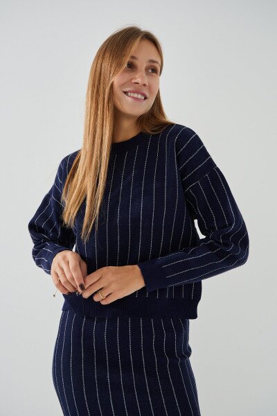 Купити Костюм жіночий Femme 10104 One Size Темно-синій (2000990184610D) Артикул: 2000990184610 Фото №2