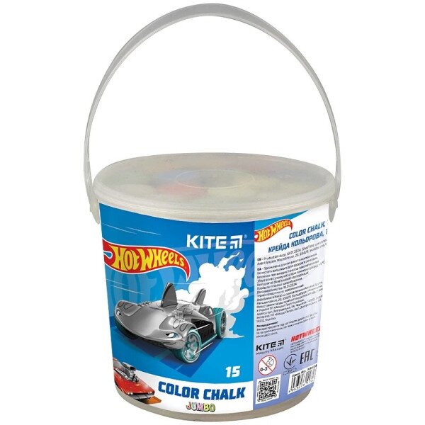 Крейда кольорова Kite HW24-074 Різнокольоровий (4063276176363)(SC)