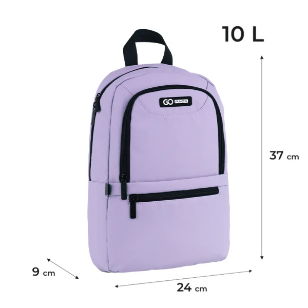 Рюкзак подростковый для девочки GoPack GO25-119S-2 Сиреневый