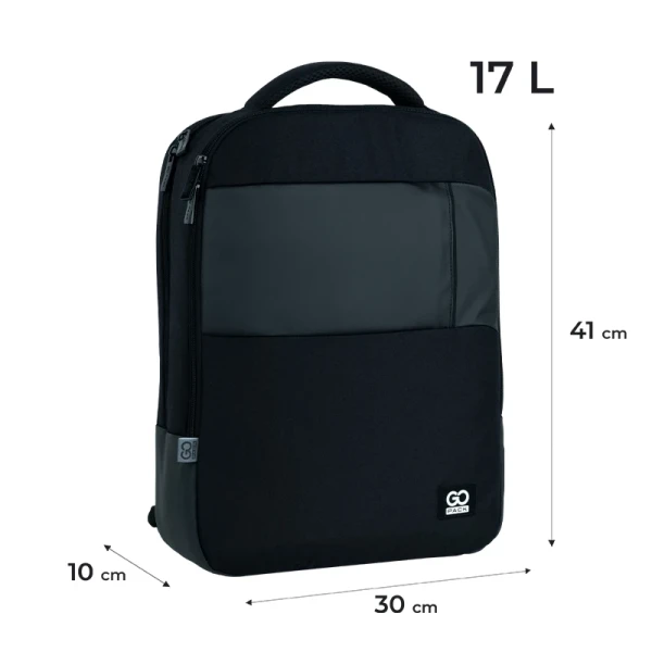 Рюкзак чоловічий  GoPack GO25-153L Чорний