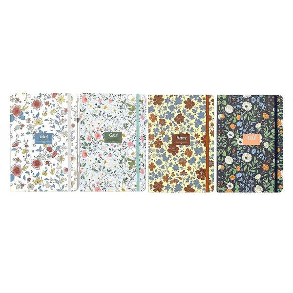 Купить Блокнот на резинке Malevaro Small flowers 763364ML A5 Разноцветный Артикул: 4820252763364 Фото №1