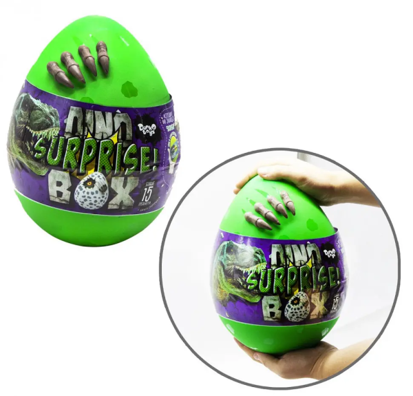 Купить Креативное творчество "Dino Surprise Box" DSB-01-01U Разноцветный Артикул: 4823102806570 Фото №1