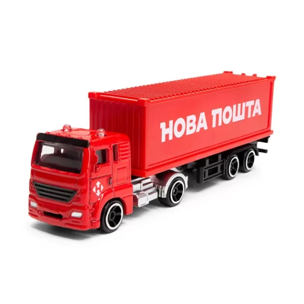Купить Модель Фура "НОВАЯ ПОЧТА" KIDDISVIT 250416CG Разноцветный Артикул: 6929552504160 Фото №1