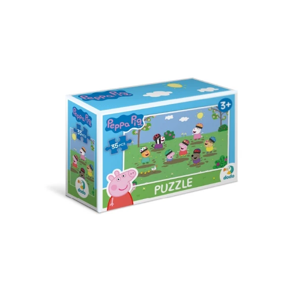 Купить Пазлы-мини "Peppa Pig" Dodo 200336 Разноцветный Артикул: 4823115904874 Фото №1
