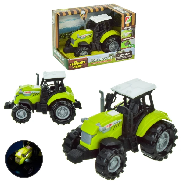 Игрушка Трактор 550-1P Разноцветный