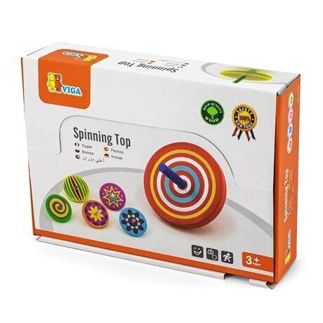 Дерев&#039;яна іграшка Viga Toys Дзига (2000903883357)