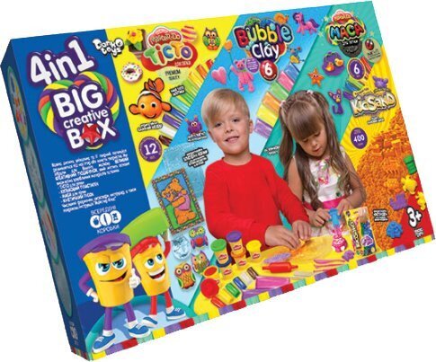 Набір креативної творчості &quot;4в1 BIG CREATIVE BOX&quot; укр BCRB-01-01U (2000904752843)