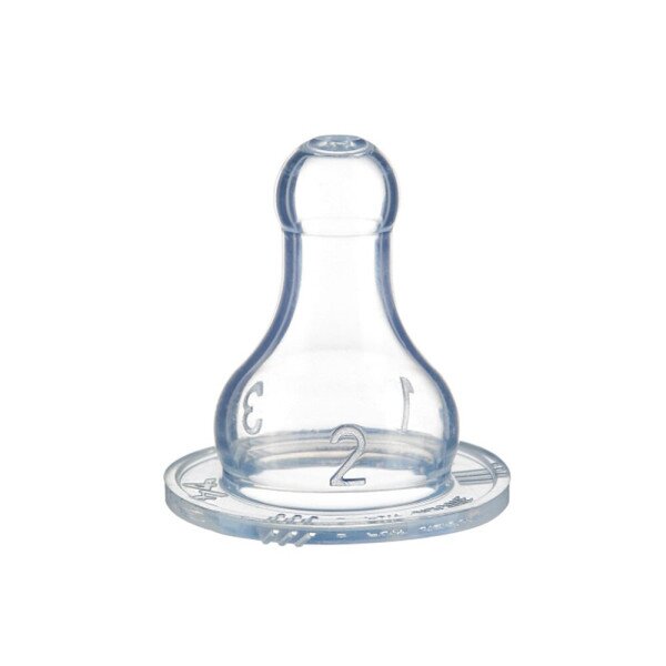 Силіконова соска для годування класична Bebe Confort 3102201300 2шт розмір S1 три швидкості (3220660267019)