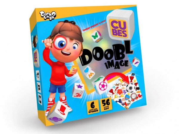 Настільна розважальна гра &quot;Doobl Image Cubes&quot; DBI-04-01U (2000904248537)