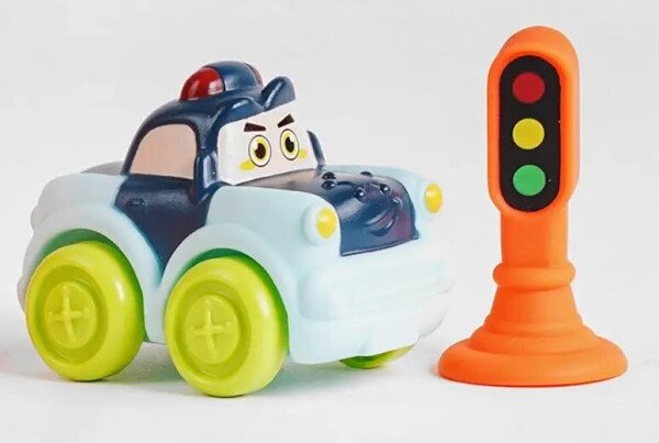 Игрушка Машинка виниловая JZD100 Голубой