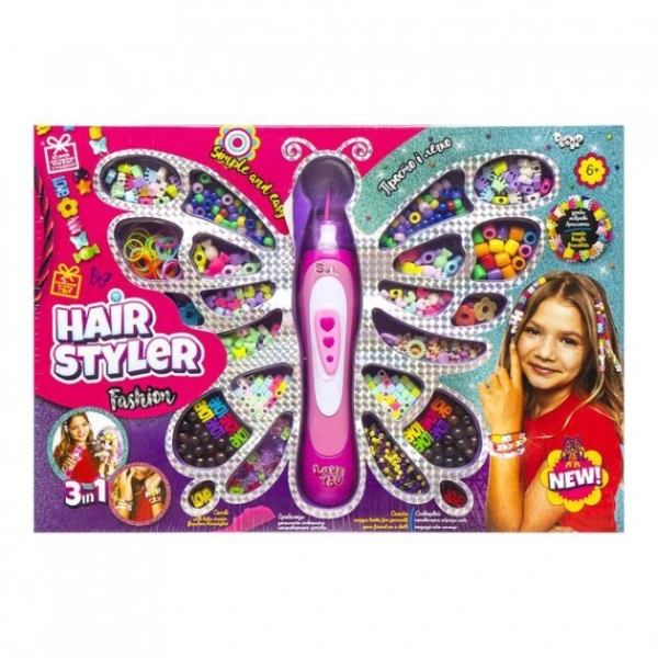 Креативна творчість &quot;Hair Styler. Fashion&quot; Danko Toys HS-01-01 (2000990306555)