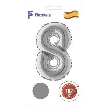 Шарик Цифра 8 Flexmetal 3207-2690 Серебряный