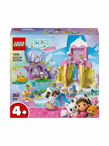Купити Конструктор LEGO Гора солодощів і сад Кітті 11205 263 ел. Різнокольоровий Артикул: 5702017813462 Фото №1