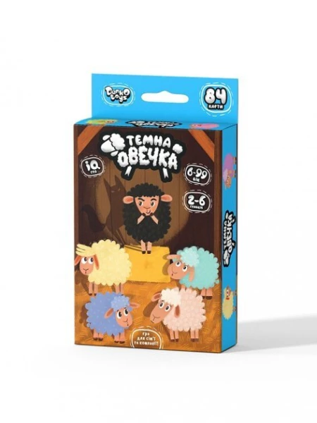 Розважальна та розвивальна настільна гра &quot;Темна овечка&quot; Danko Toys TO-01-01U (2000990281722)