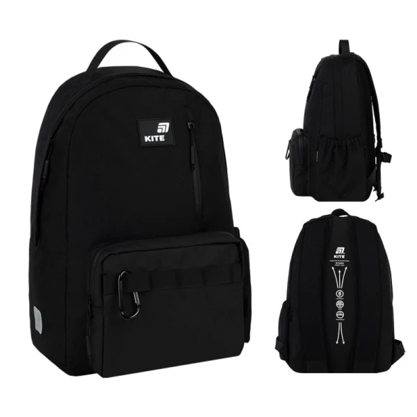 Купить Рюкзак школьный для мальчика Kite K26-949L-3 Черный Артикул: 4063276274847 Фото №1