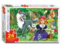 Купить Игра-пазл "Красная Шапочка" 24 элементов 2142 (4820121182142) Артикул: 4820121182142 Фото №1