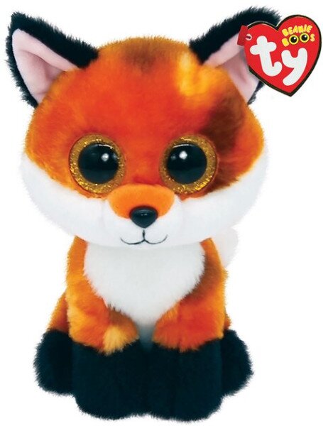 М&#039;яка іграшка TY Beanie Boos Лис &quot;MEADOW&quot; 36379 15 см Різнокольоровий