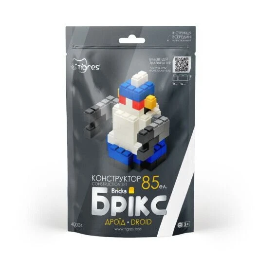 Конструктор Дроид &quot;Брикс&quot; Tigres 40004 85 эл. (4820251102041)