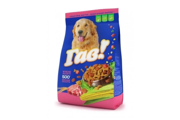 Корм для собак &quot;М&#039;ясне асорті&quot; ГАВ 0013 500 г (4820083900013)