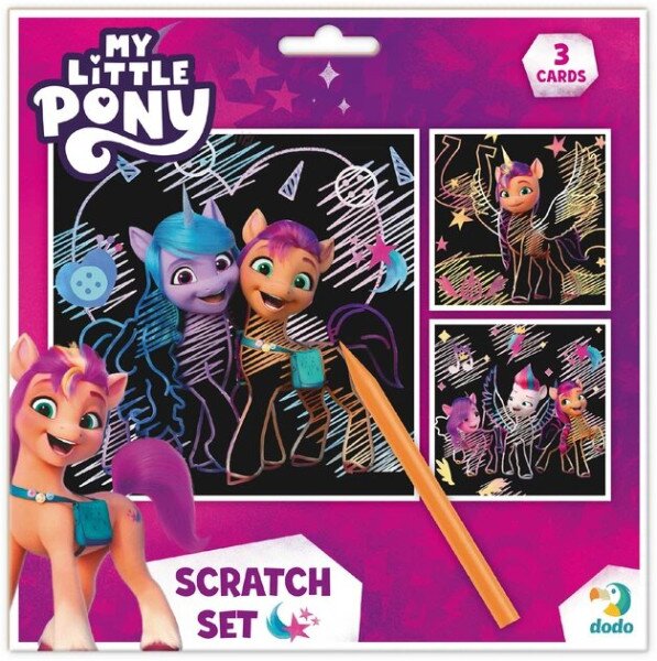 Купити Набір гравюр "My Little Pony" Dodo 200189 Різнокольоровий Артикул: 4823115906243 Фото №1