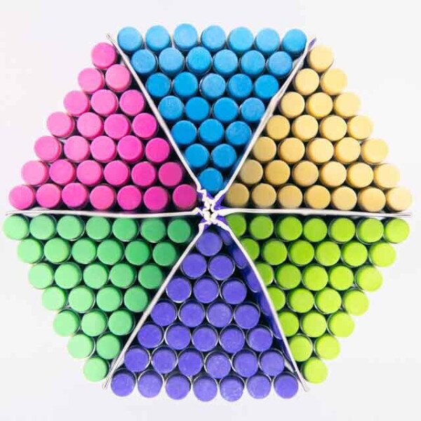 Купить Карандаши чернографитные треугольные PASTEL Malevarо ML760202 168 шт (4820252760202)(SC) Артикул: 4820252760202 Фото №2