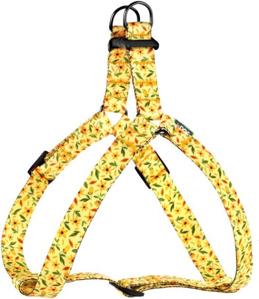 Шлея для тварин ТМ HIDOG &quot;Flowers yellow&quot; 126-1019 Різнокольоровий