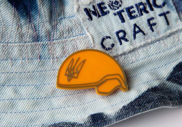 Значок NeoTeric Craft &quot;Шолом&quot; Помаранчевий (2000989114437)
